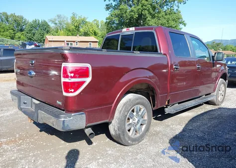 2010 Ford F-150 Lariat from USA, damaged, VIN 1FTFW1EV5AFD10100